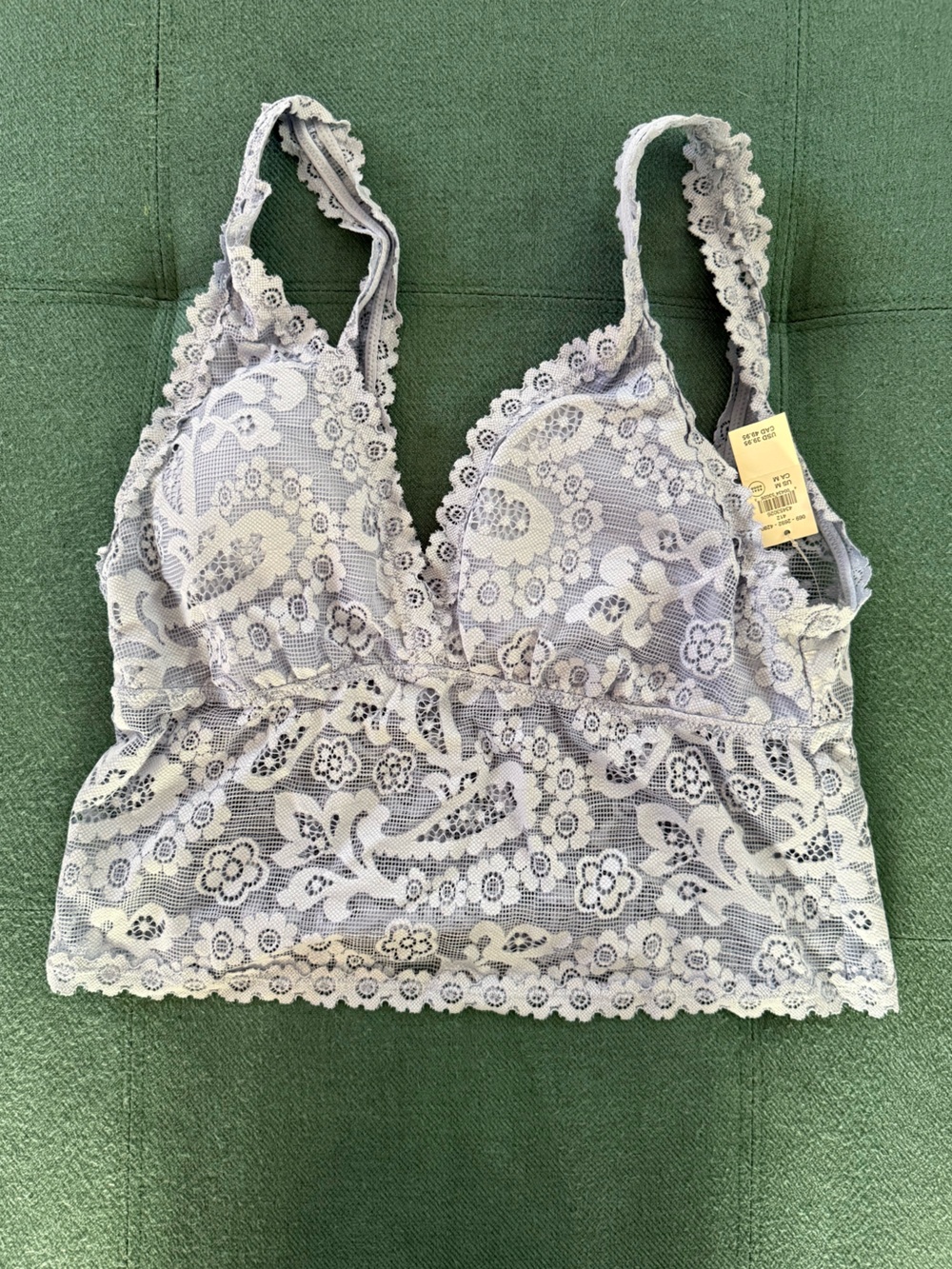 NWT- Lace Bralette Top- aerie